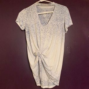 AE Soft And Sexy Cut-out Crew neck/Low-cut t-shirt